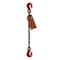 Hsi Sngl Leg Chain Slng, 9/32 in dia, 4ft L, Oblong Link to Grab Hook, 4,300lb Lmt 10SGG9/32-04 - alternate 1